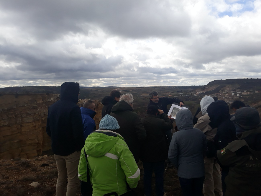 Field trip to the intervention areas of the LIFE RIBERMINE project in Alto Tajo (Peñalén, Spain) – March 6th 2020