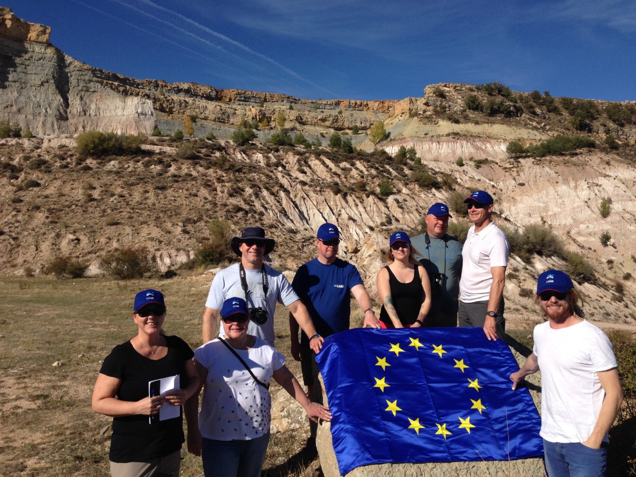 Visita de un grupo de expertos en minería y restauración minera vinculados a la mina de Kiruna (Suecia) a la mina Santa Engracia (Guadalajara, España) – 8 de Octubre de 2019
