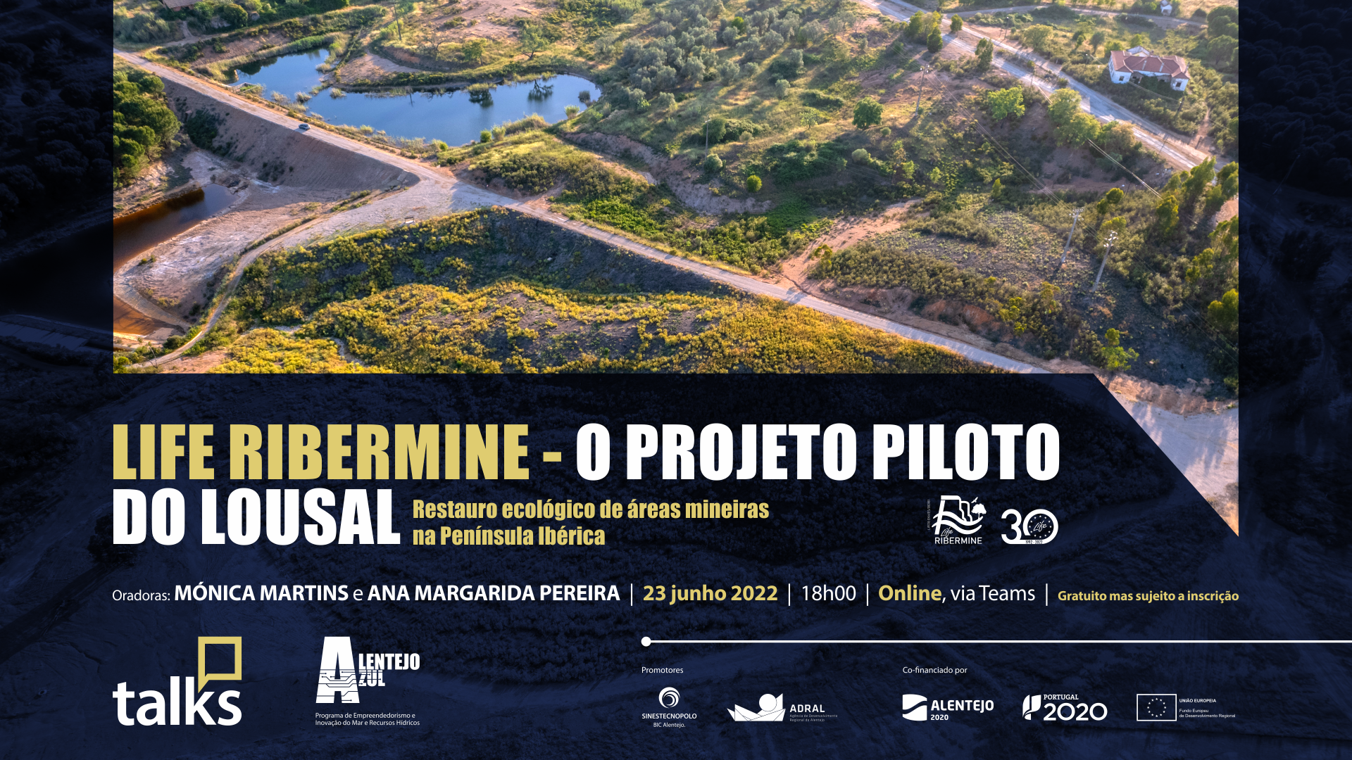 ‘Life Ribermine – The Lousal pilot project’ at Talks Alentejo Azul